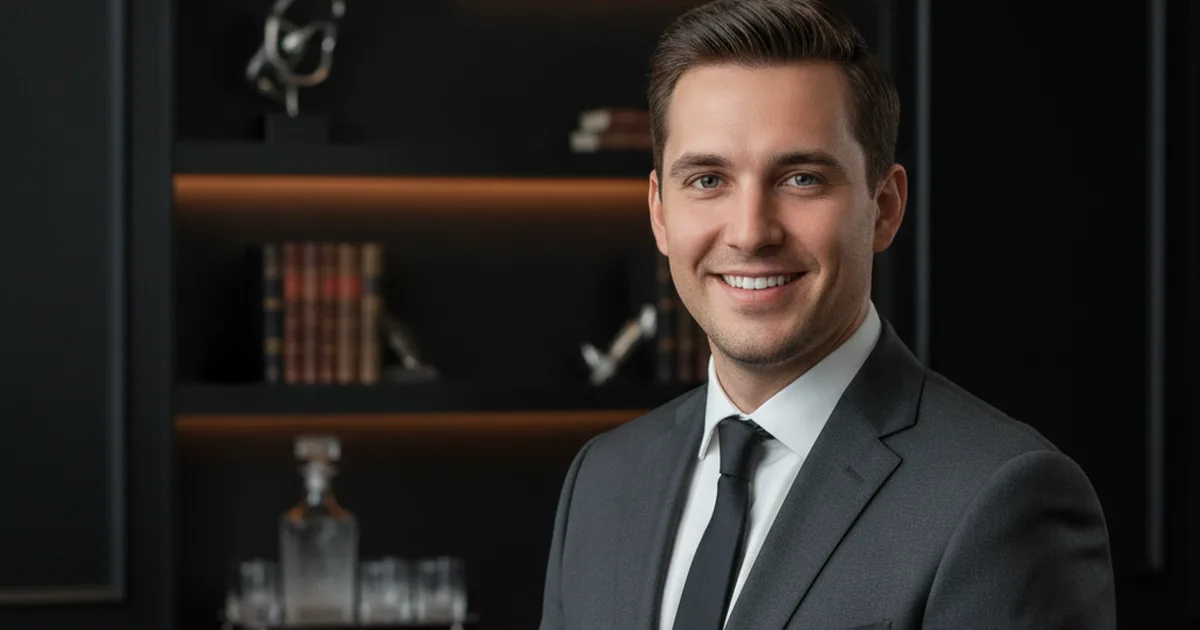 Ihr persönlicher Analyst an seinem Schreibtisch